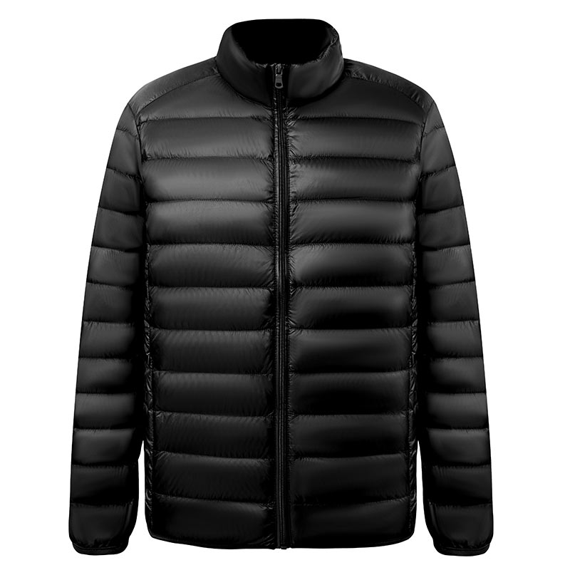 Warm Keeper and Stylish Winter Lightweight and Insulated White Duck Down Puffy Jackets Duck Fur Winter Coat