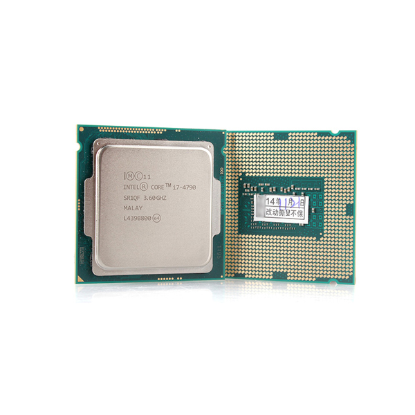 Бывший в употреблении 100% рабочий оригинальный процессор LGA 1150 CPU Core i7 4790 цена