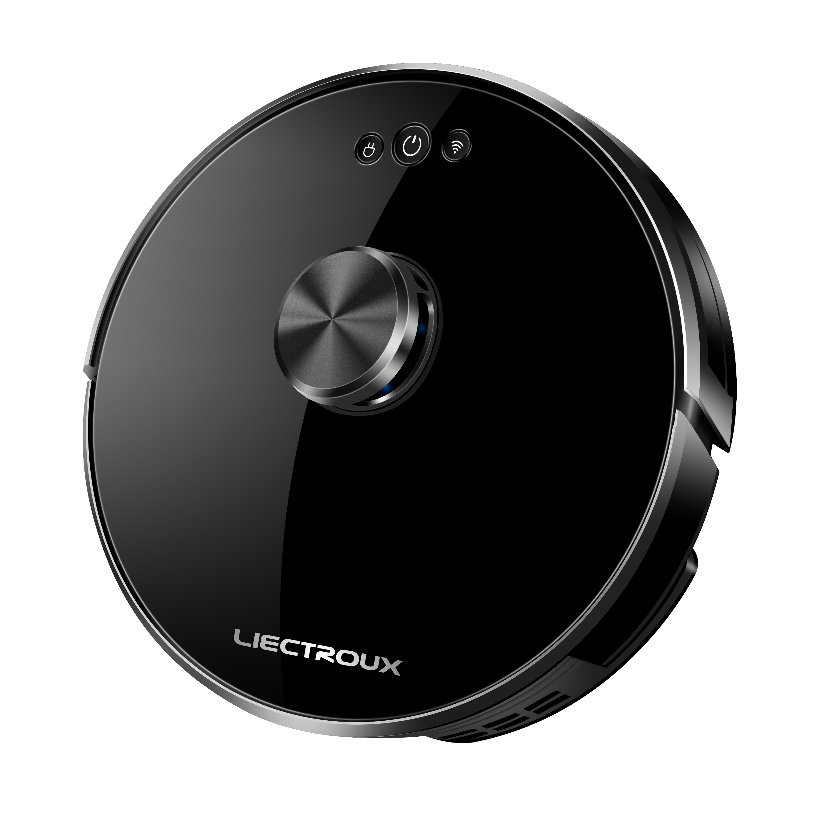 LIECTROUX XR500 Laser Robot Vacuum Cleaner,Wifi,Map Upload & Storage,Hand Drawing Virtual Blocker,Voice Guidance,Water Tank