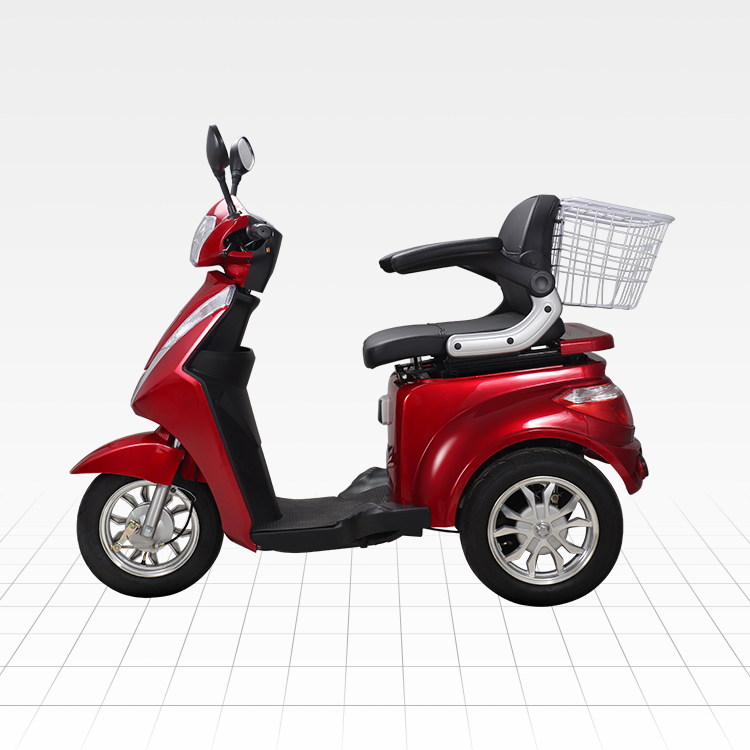 T408-2 3 Wheel Electric Scooter Three Wheels Tricycle Bike for Sale