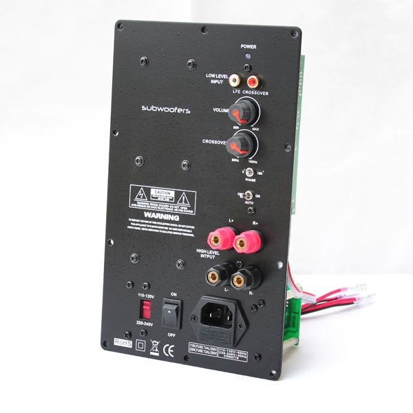 SD-25 250 Вт на 4 Ом, усилитель пластины сабвуфера класса D