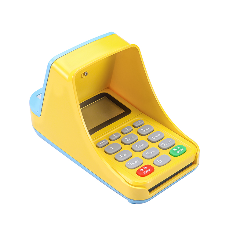Монохромный ЖК-дисплей с кристаллами, POS Pin Pad Keyboard для обеспечения безопасности финансовых платежей