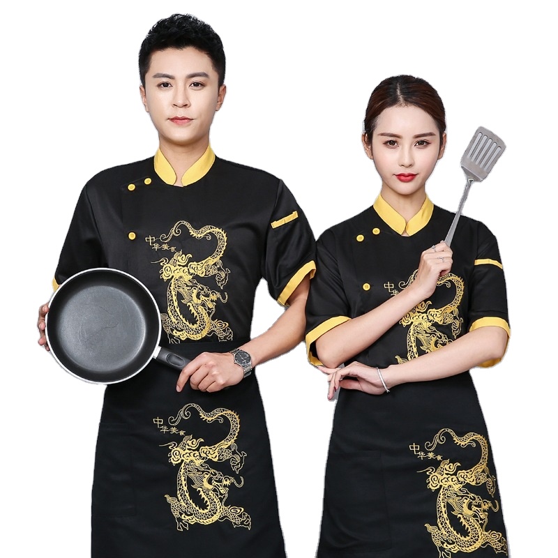 Made in Myanmar cheap price customized kitchen chef coat uniforms