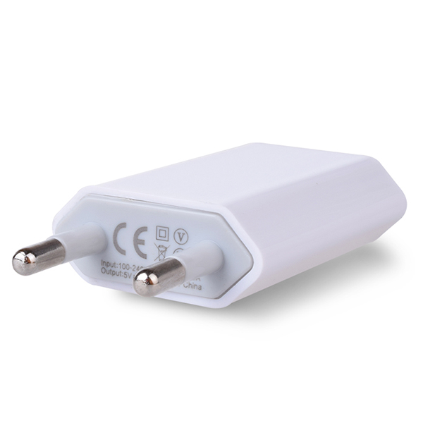 Pysoon OEM портативный ЕС США Plug настенная розетка USB зарядное устройство адаптер для Iphone CE 5V 1A домашний настенный светильник USB зарядное устройство