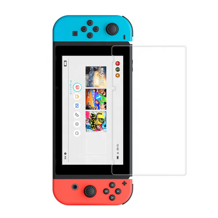 Защитное закаленное стекло для игровой приставки Nintendo Switch