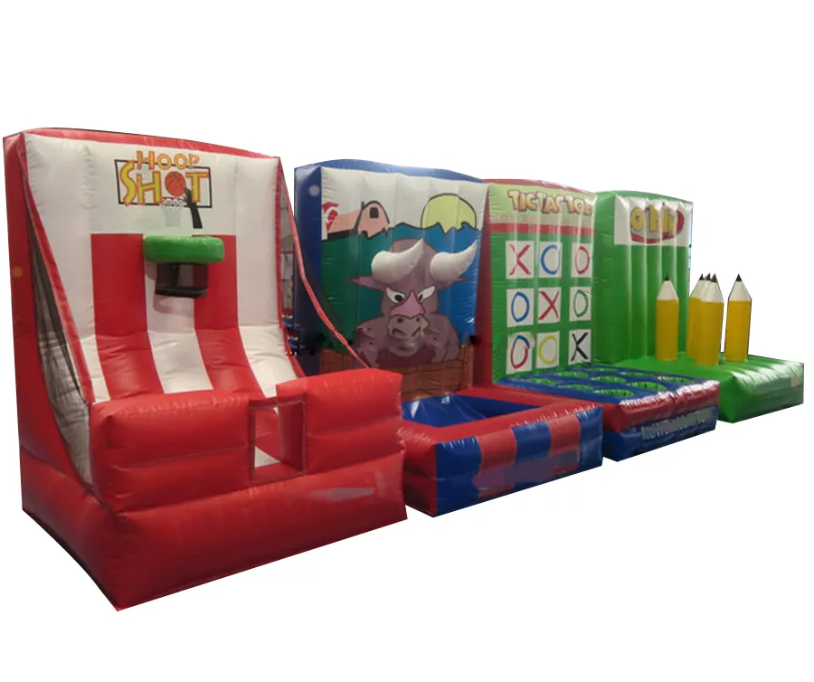 Надувные карнавальные игры, Интерактивная надувная спортивная игра