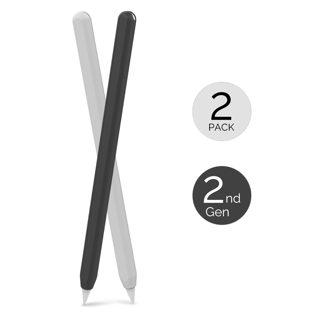 2021 Fashion Hot Sale Silicone Rubber Protector 2nd Generation Pencil Cases For Apple Pencil