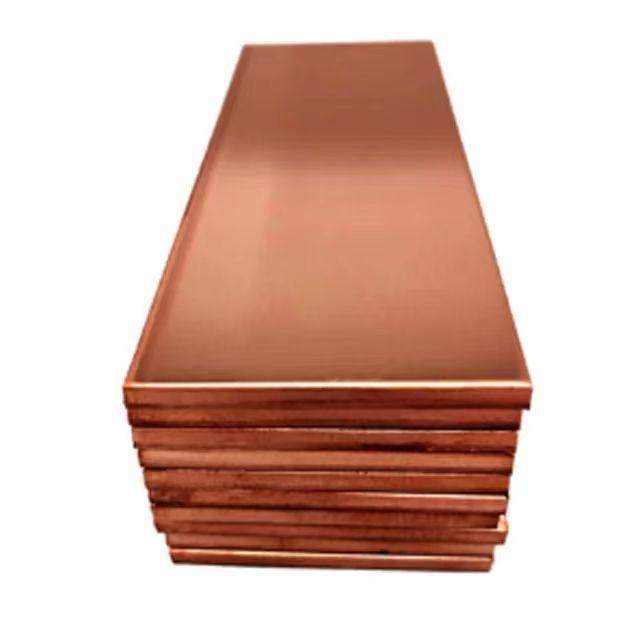 Высокая длина ASTM C10200 C1100 C1220 C2400 C2600 лист из медного сплава 99.9% чистоты 3 мм толщиной 4 мм