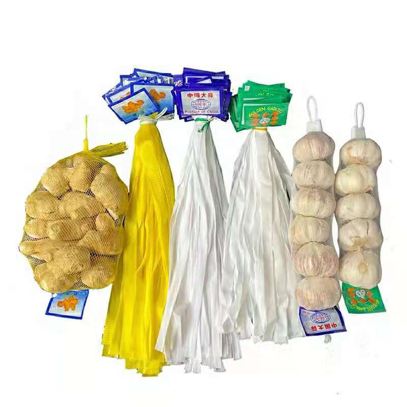 Mesh netting plastic garlic bag Vegetable Fruit Packing Bags