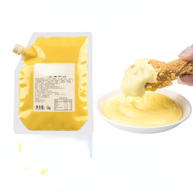 Dokhan Durian Cheese Fried Chicken Sauce Chain Fried Chicken Shop Commercial Instant Salad Burger Dipping Sauce Wrap Sauce