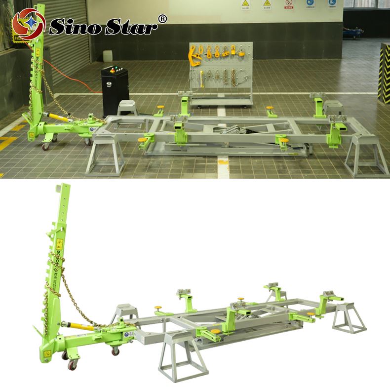 SS-CRT002 Sino star хит продаж высокое качество гидравлическая автомобильная рампа Авто рама машинное оборудование