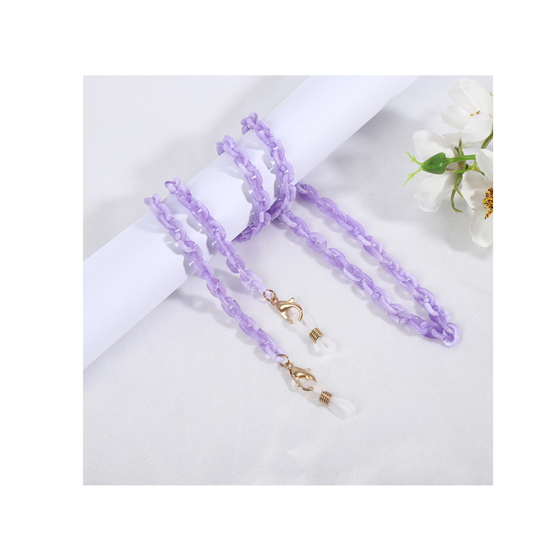 DIY аксессуары цепь для сумки акриллатунная и стеклянная бусина Chainglass цепь ожерелье