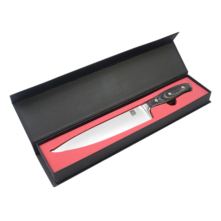 8 Inch Chef's Knife  German High Carbon Stainless Steel Knife with Ergonomic Handle  Ultra Sharp 