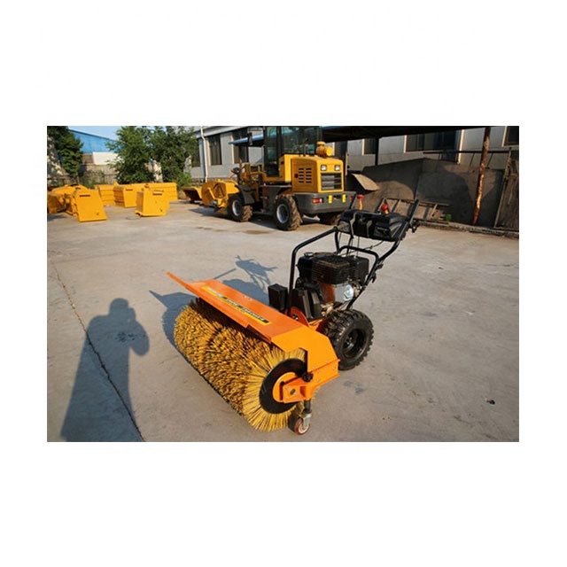 Square snowplough Property snow scavenging machine Household yard snow blower School hand - pushed snowplow