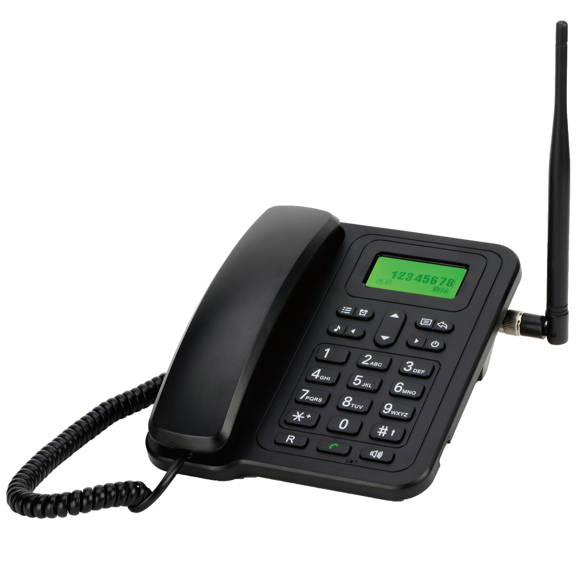 FWP-LS932 2G GSM WCDMA fixed wireless phone with dual SIM card and recording desktop cordless phone