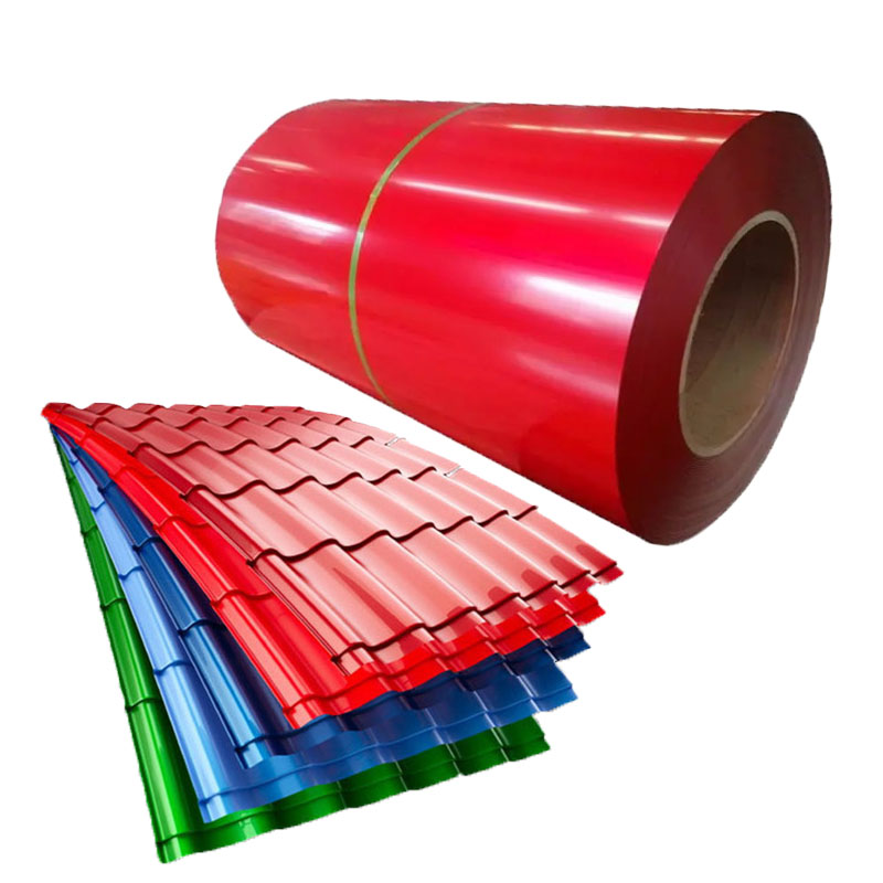 Cheap Steel color coated Galvanized Corrugated Steel coil Zinc Coated Roof coil roofing coil