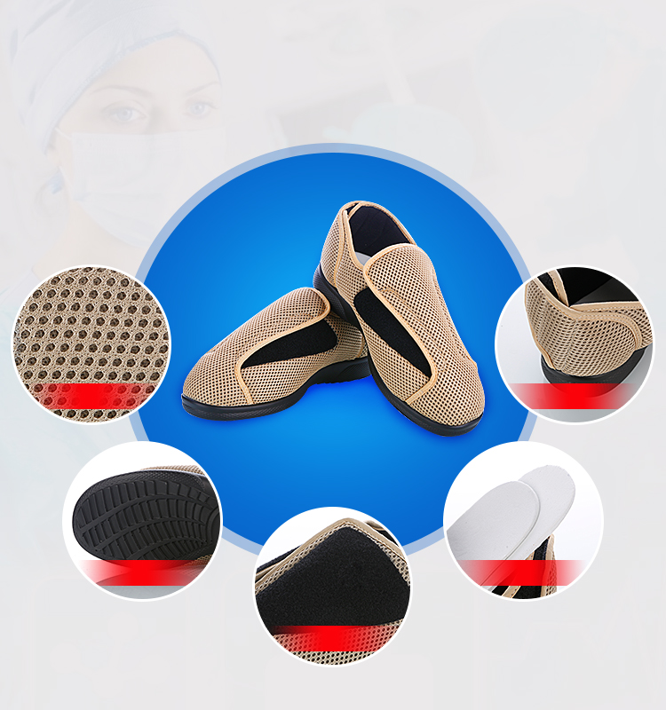 Orthopedic Diabetic Walking Shoes Extra Wide Diabetic Slippers Arthritis Edema Indoor Outdoors Comfort Shoes diabetic footwear s