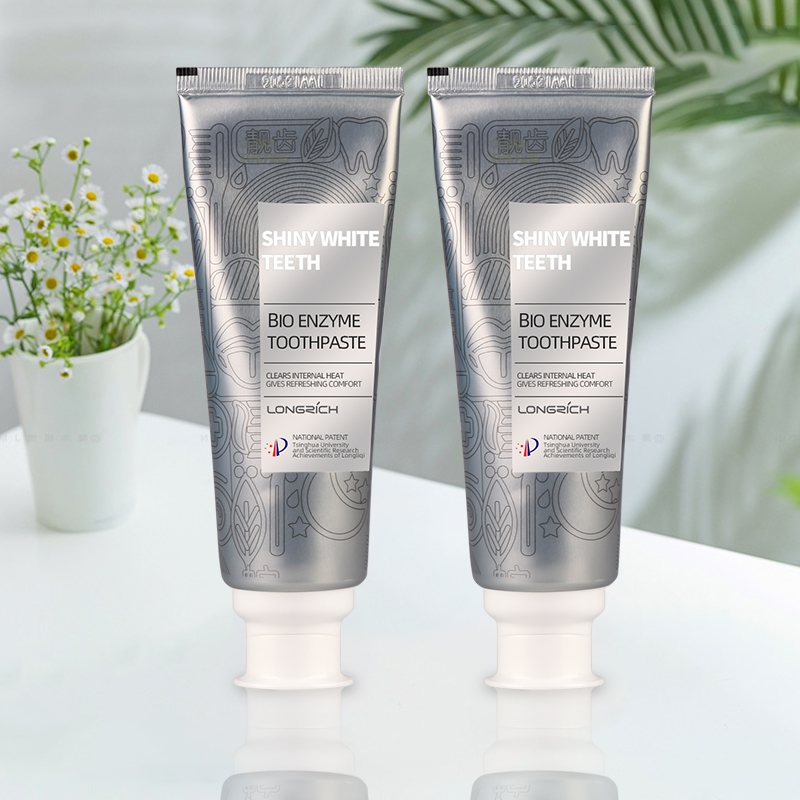Заводская поставка Longrich, новый дизайн, Пользовательский логотип, свежее дыхание, без фреона, натуральное отбеливание, отбеливание зубной пасты