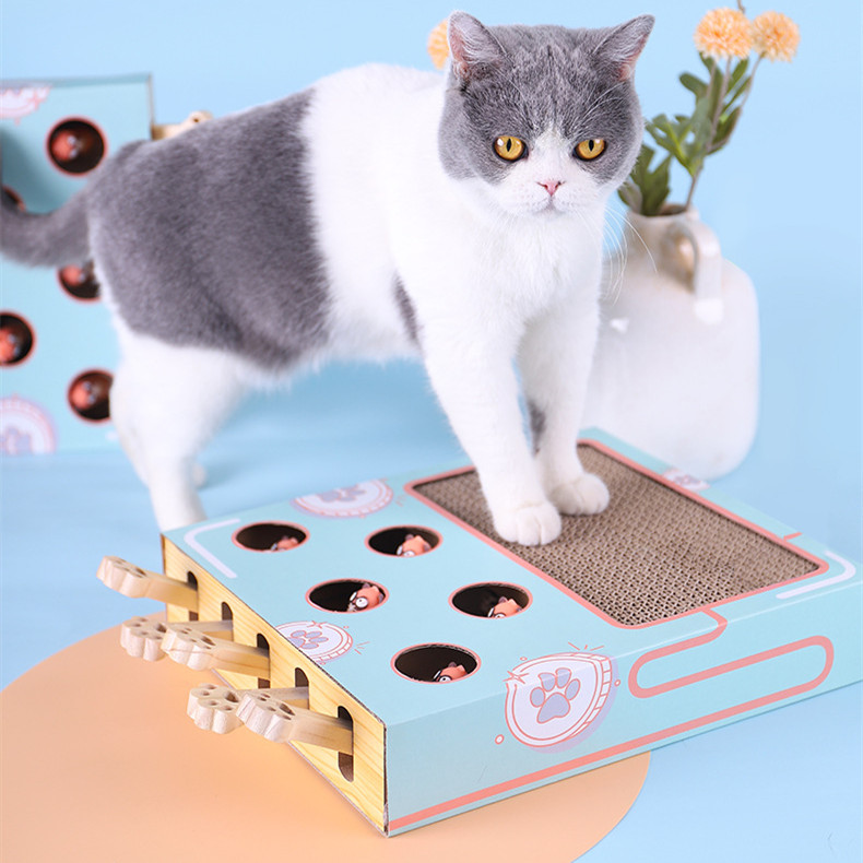 Оптовая продажа, кошачья игрушка 2021, кошачья коробка, игрушка, кошачья картонная чесалка