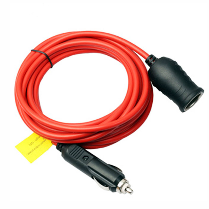 12V 24V 10A Car Cigarette Lighter Extension Cord 3.6M 1.5M Socket Styling Charger Cable Female Socket Plug Car Accessories