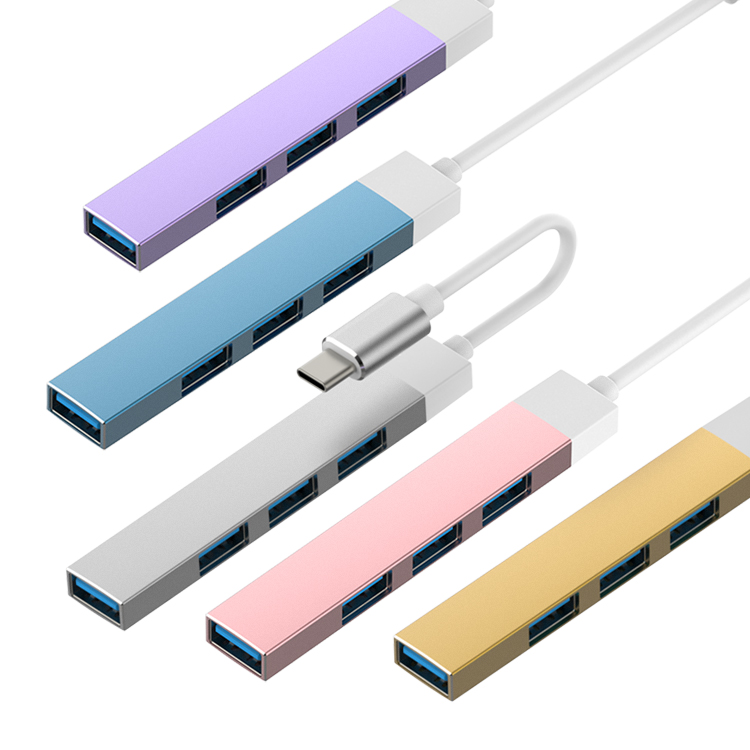 4 порта USB C концентратор 4 в 1 док-станция для ноутбука USB 3,0 концентратор для ПК Mac ноутбук Настольный компьютер