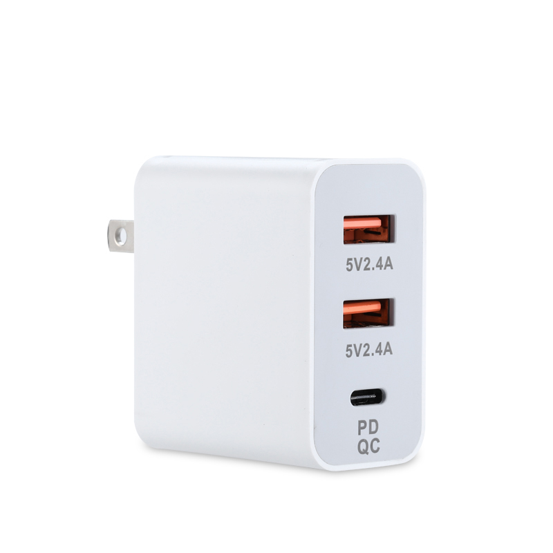 Новый тренд 3 порта Usb c Pd изготовления 42вт, Usb, для путешествий, Европейским сертификатом соответствия стены планшет ноутбук мобильного телефона электронные быстрый Qc 3,0 быстрое зарядное устройство