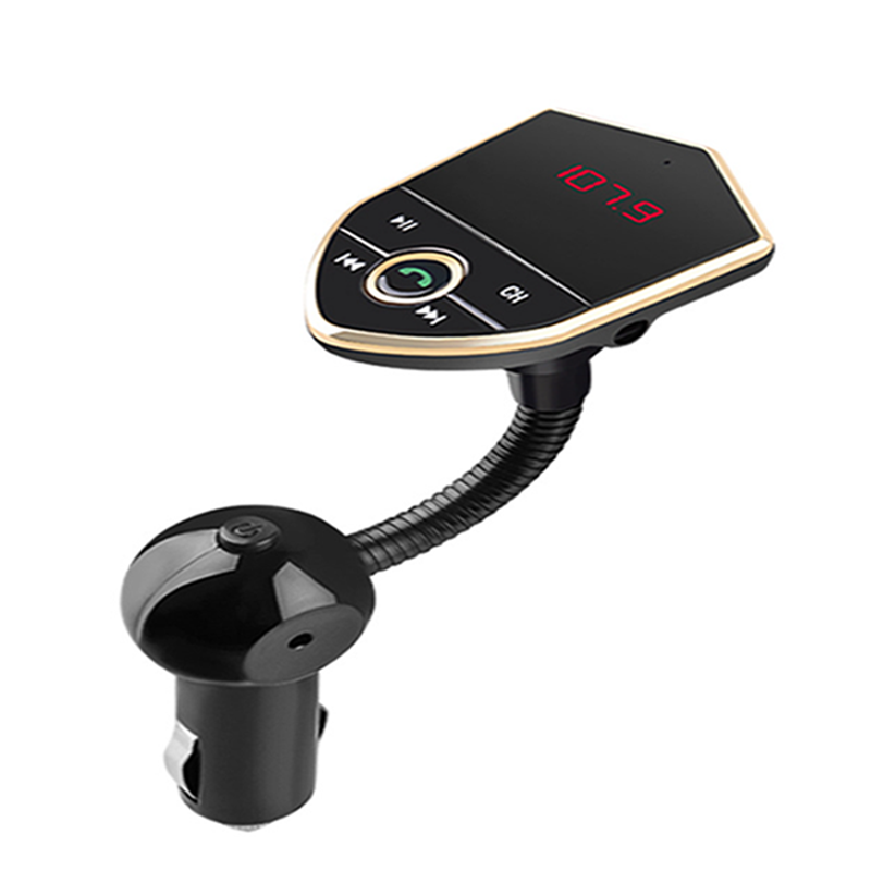 Беспроводной BT автомобиля MP3 плеер Зарядное устройство с двойным Usb зарядное устройство для телефона