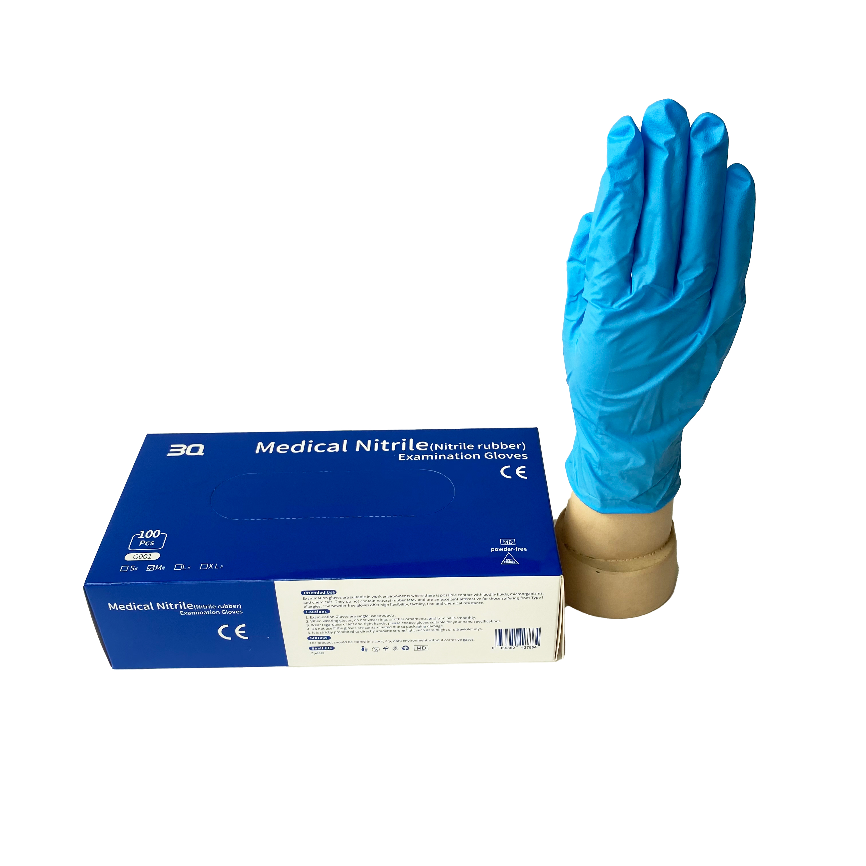 3Q Nitrile Gloves Disposable Safety Nitrile