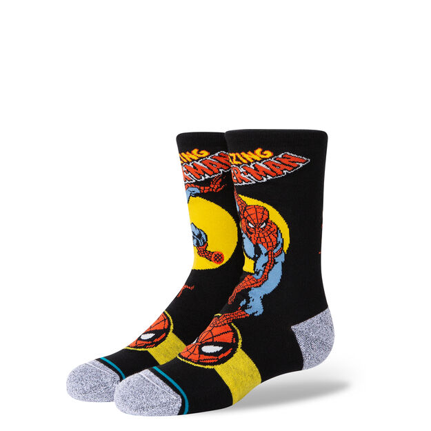 OEM professionally customized latest Kids Spider Man Socks