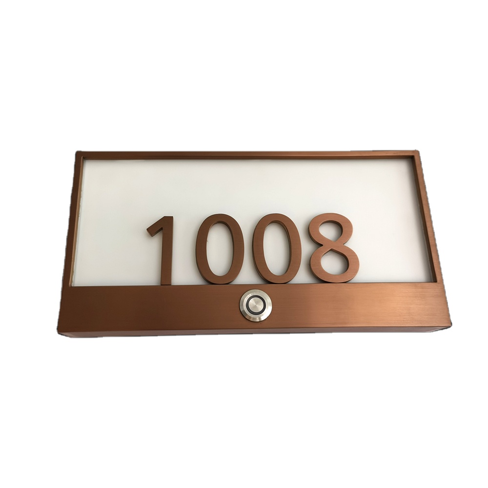 variable message led signs for car parks light store/hospital/hotel toilet/restaurant stainless steel high quality custom