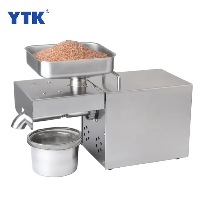 Hot-selling Automatic Home Use Sunflower Seed Coconut Palm Olive Oil Pressing Machine Line Oil Press Extractor With Oil Filter