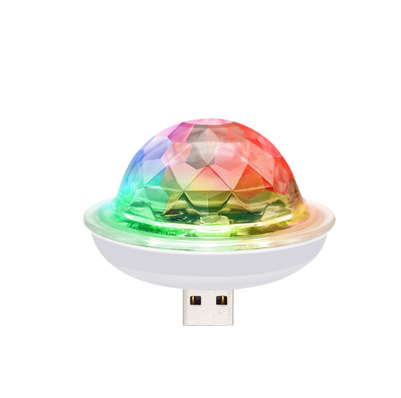 Обновленный портативный лазерный сценический стробоскоп, 12 светодиодов, rgb, usb, дискошар, освещение для дома, автомобиля, бара, вечеринки, Китай