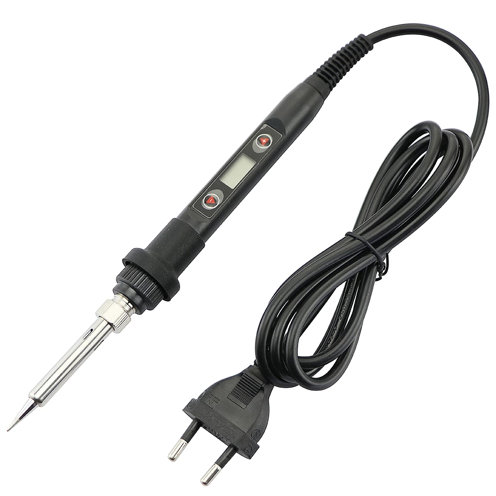 Adjustable Temperature Soldering Iron 80W 220V  110V LCD Electric Solder Iron Welding Repair Tools