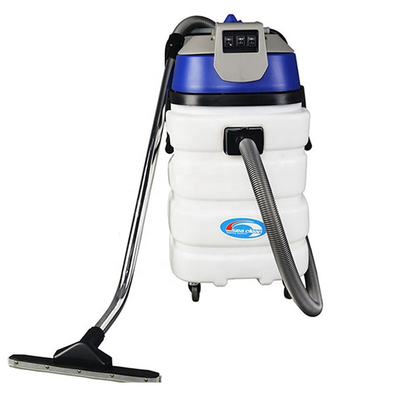 SC-604-3 3000W 3-motors upright 90L capacity plastic tank handheld portable wet and dry vacuum sofa cleaner for home use easy