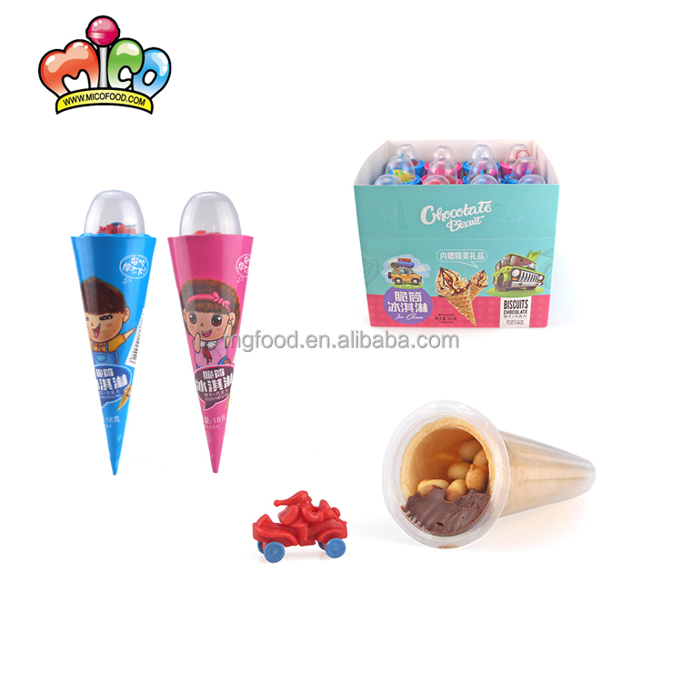 Новое поступление 2021, мороженое Yummy, конус, фрукты, шоколад, джем с вафельным печеньем и игрушкой