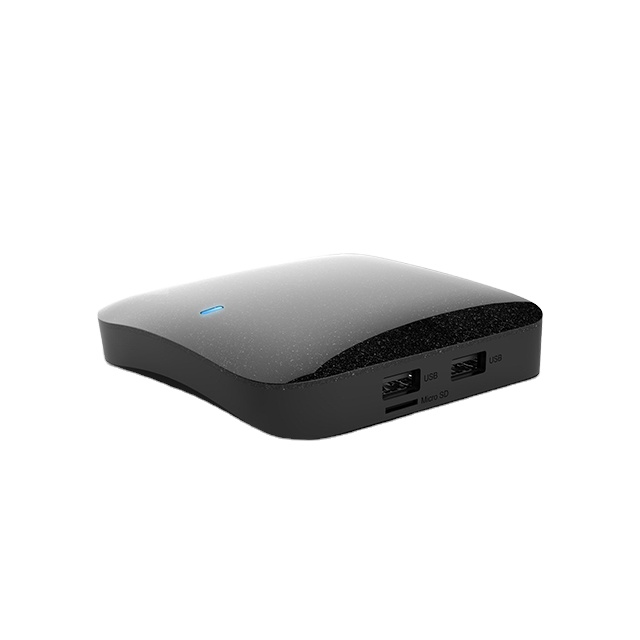 Android smart box Черный Интернет ТВ коробка 2 Гб iptv 16 Гб 4k телеприставка