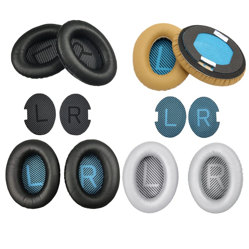Новинка, сменные поролоновые кожаные наушники bose earpad QC25, QC15, QC2, AE2, QC35, губчатые чехлы для наушников