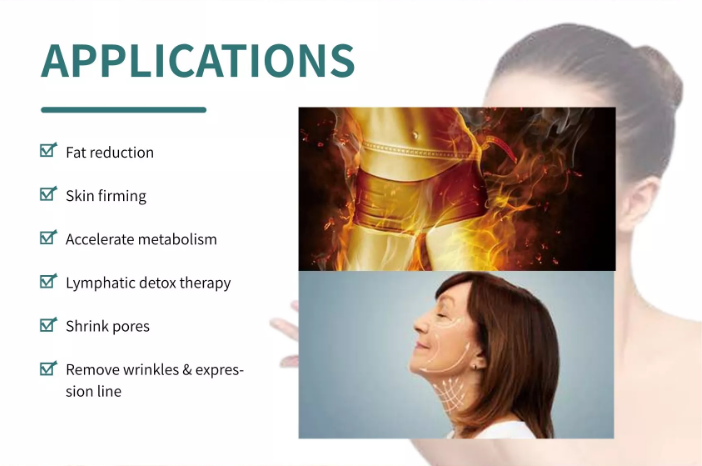 2022 Newest Portable 8 in 1 40K Vacuum Cavitation RF Lipolaser Cellulite Reduction Body Slimming Cavitation Machine