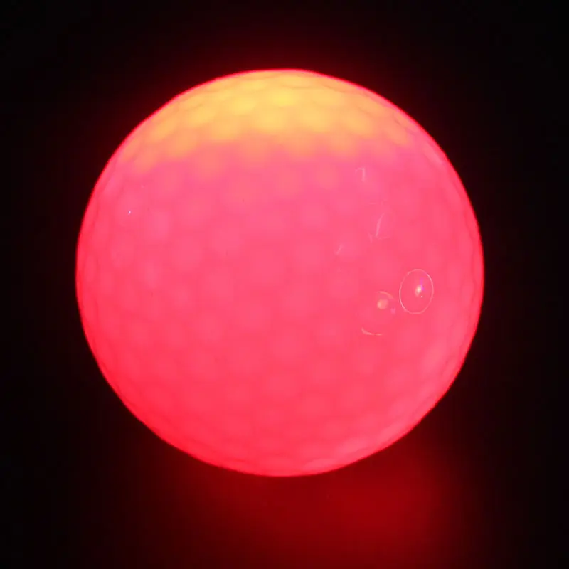 Hot Sale Customized High-quality Colorful Flashing Glowing Led Golf Ball