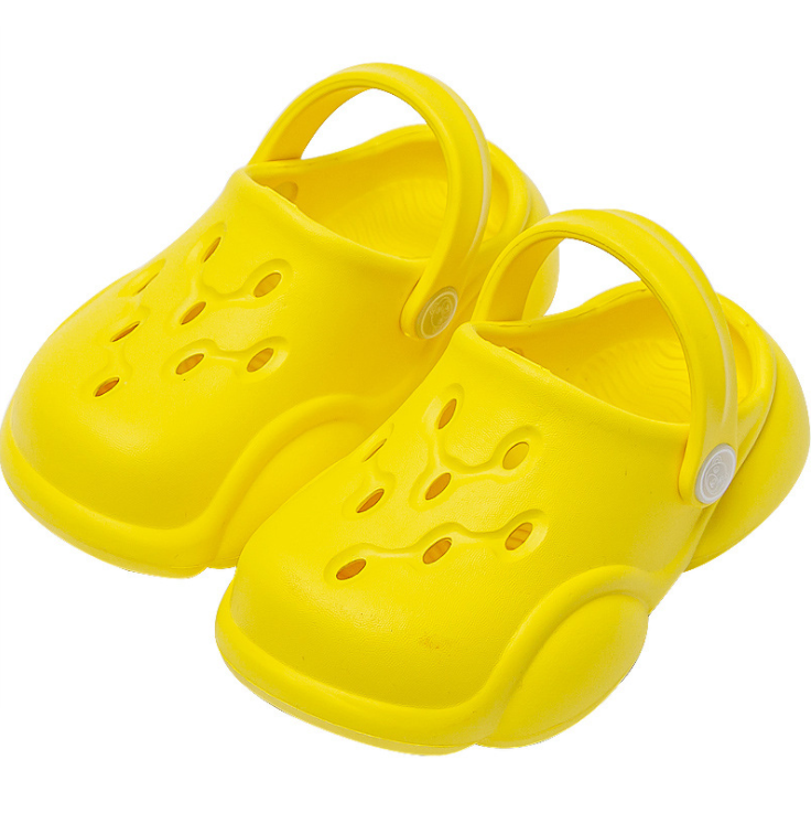 Solid color lightweight and soft EVA garden shoes for Childrens