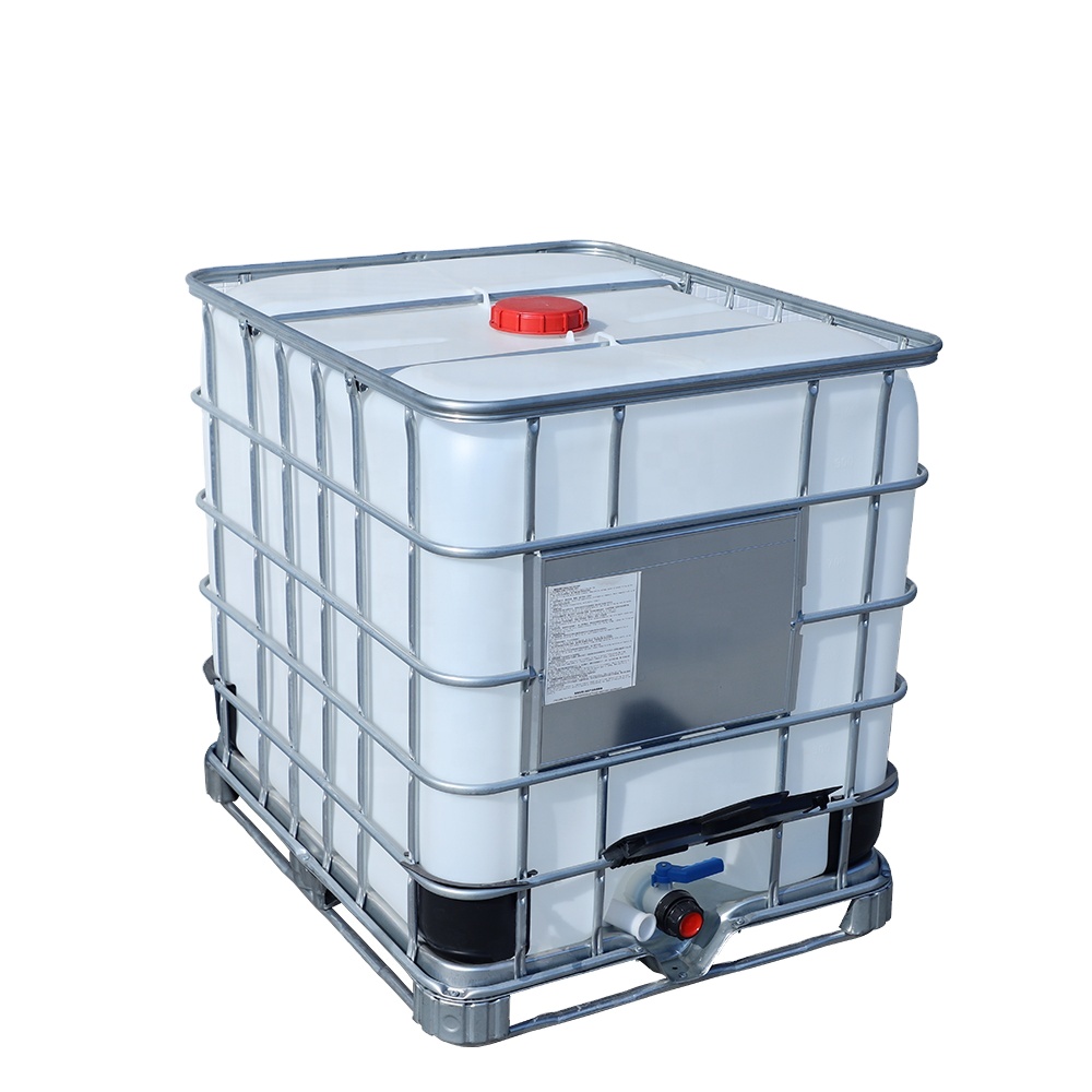 1000L IBC HDPE Химический бак, сделанные по европейским стандартам, с металлической рамкой, 1 тонна подъемник с пластиковая бочка контейнер для хранения воды