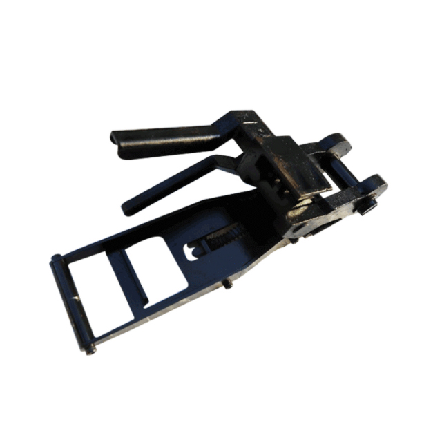 CNC OEM machining durable Black Powder Coated Cam Buckle 25MM Metal rucket Cam Buckle