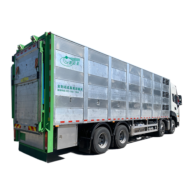 Dongfeng Алюминий 3 этажа дополнительный 9,6 м 8x4 скота транспортер грузовик свинья