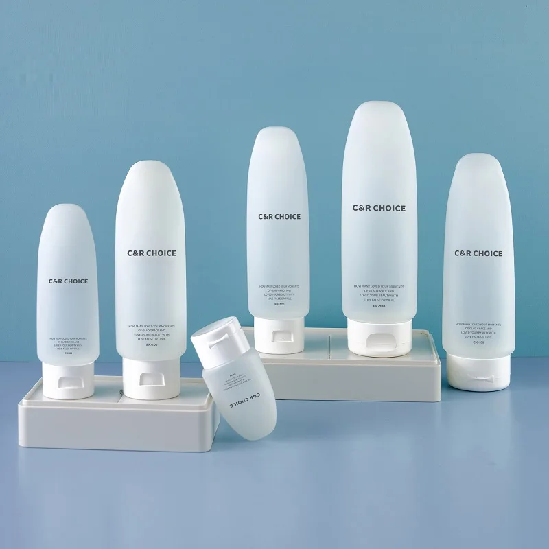 30ML 60ML 100ML 120ML 150ML 200ML soft PE tubes for hand cream lipstick lip balm tube makeup airless squeeze bottle