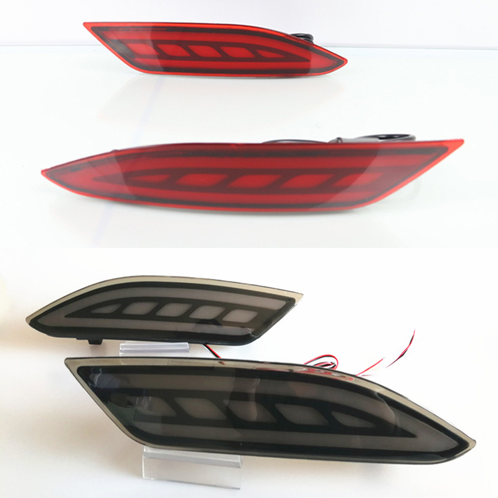 Led rear Reflector for Honda HR-V HRV Vezel 2014 2015 2016 2017 2018 Brake Lights bumper lamp Turn Signal warning light