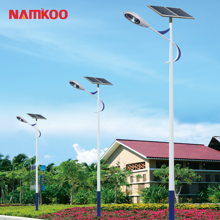 Smart led наружного освещения солнечной энергии уличные фонари системы