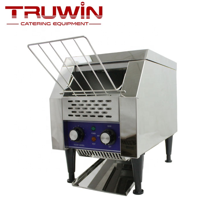 Bread Commercial Electric Conveyor Toaster with belt used in hotel/Restaurant TT150