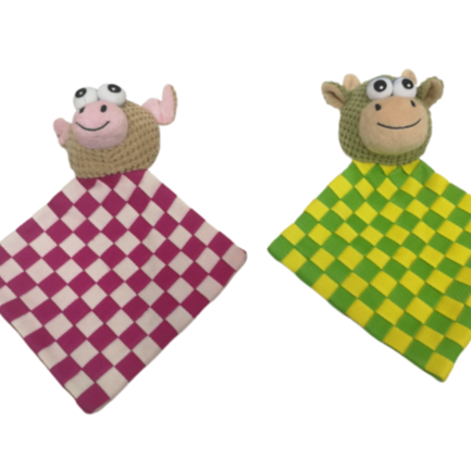 Factory Wholesale Durable Customized Polyester Durable Chew Premium Puppy Play Mat For Dog with Toys