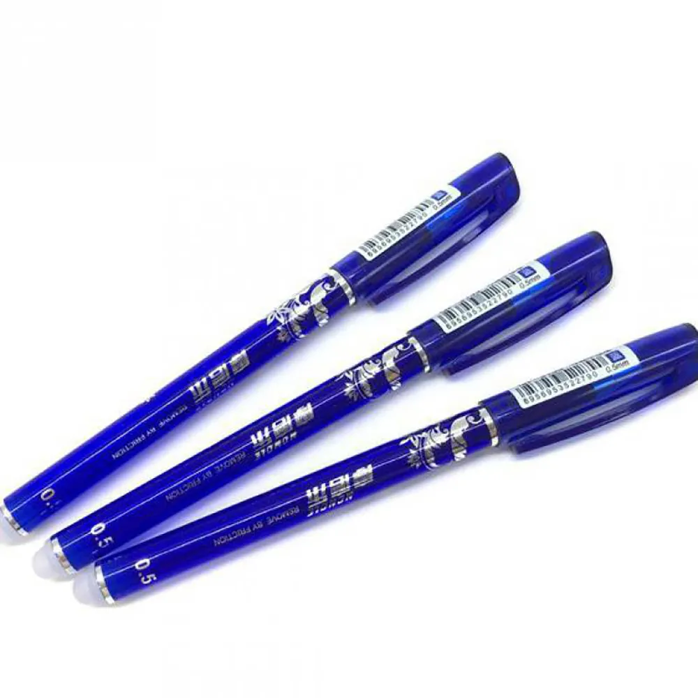 Amazon Hot Sale Products Erasable Refill Rod Erasable Pen, Washable Handle School Writing Stationery Gel Ink Pen