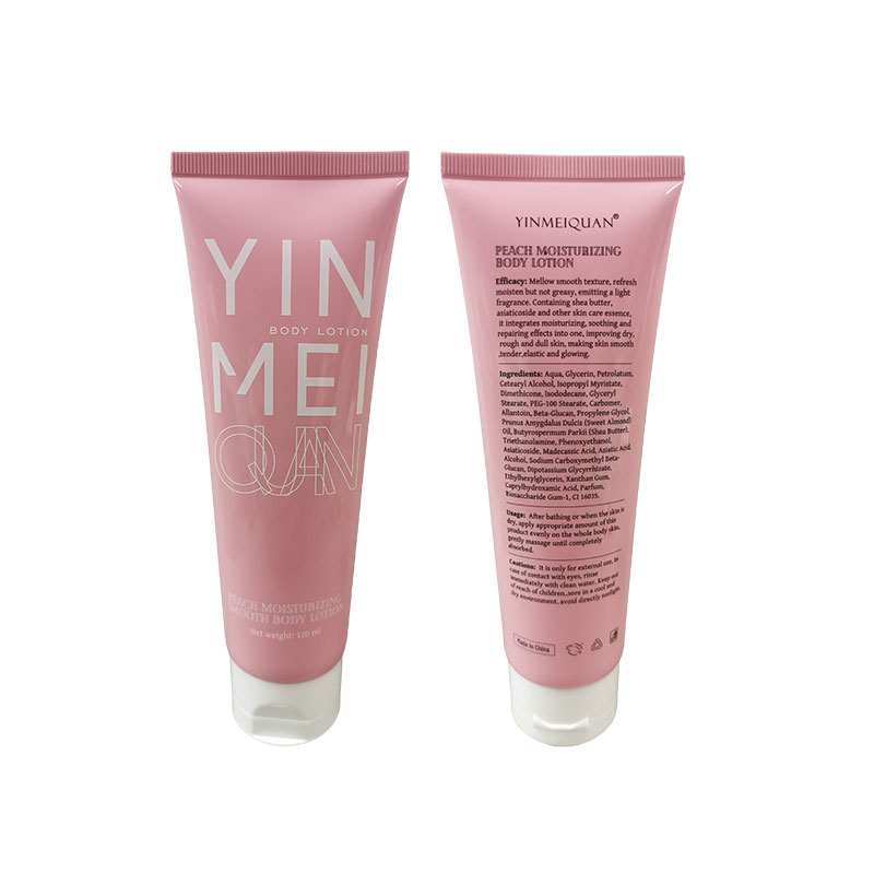 hotsale beauty peach moisturizing skin body lotion